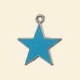 Blue Star Charms