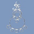 Sterling Silver Dropper - 30mm x 15mm 