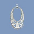 Sterling Silver Dropper - 30mm x 15mm 