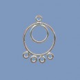 Sterling Silver Dropper - 15mm 