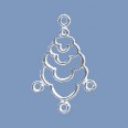 Sterling Silver Dropper - 20mm x 10mm 