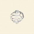 Silver Plated Cage - 12mm - Pack of 10 
