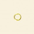 Gold Plated Open Jump Ring - 7.5mm - Packs