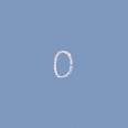 Silver Twisted Wire Open Jump Ring - 5mm x 7mm - Pack of 10 