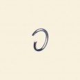 Silver Plated Oval Open Jump Ring - 7mm x 5mm - Packs