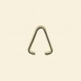 Gold Plated Clamps - 13mm x 10mm - Pack of 10