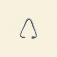 Silver Plated Clamps - 13mm x 10mm - Pack of 10