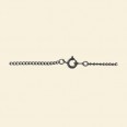 Black Plated Curb Chain - 18" Long