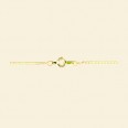 Gold Plated Curb Chain - 18" Long