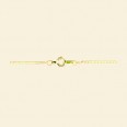 Gold Plated Curb Chain - 16" Long