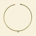Gold Plated Choker - 110mm Diameter 