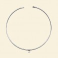 Silver Plated Choker - 110mm Diameter 