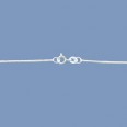 Sterling Silver Snake Chain - 16" Long
