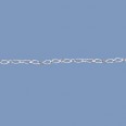Sterling Silver Rombo Chain - Continuous (300mm)