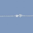 Sterling Silver Belcher Chain - 24" Long