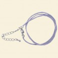 Lavender Cord Necklace