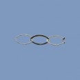 Sterling Silver Marquise Chain - 18" Long 