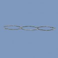 Sterling Silver Oval Chain - 18" Long 