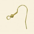 Gold Plated Fishook Earwires - Packs of Pairs 