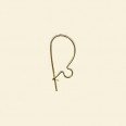 Gold Plated Kidney Wires - Packs of Pairs 