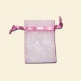 Small Pink Organza Pouches