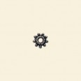 Pewter Effect Antique Look Closed Ring - 5mm - Pack of 10