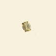 Gold Plated Beads - 6mm x 4mm - Pack of 10