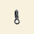 Antique Silver Plated Pendant Bail - 8mm 