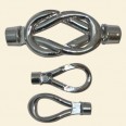 Magnetic Twist Clasp - 40 x 20mm