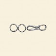 Silver Plated Hook and Link - 10mm - Pack of 10