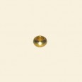 Gold Plated Bouy Beads - 5mm - Pack of 10