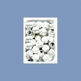 Silver Fluted Round Beads - 3mm 