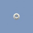 Silver Buoy Stardust Glitter Bead - 6mm 