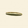 Gold Plated Tube Beads - 20mm - Pack of 10 