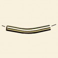 Gold Plated Tube - 25mm