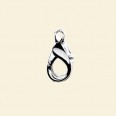 Silver Plated Trigger Clasp - 15mm 