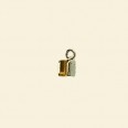 Gold Plated Folding Crimps - 5mm - Pack of 10