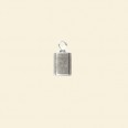 Silver Plated Cord End - 3mm Diameter - Pack of 10 