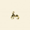 Gold Plated Necklace End - Pack of 10