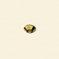 Gold Plated Large Hole Spacers - 7mm x 5mm - Pack of 10 