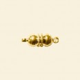 Gold Plated Magnetic Clasps - 15mm 