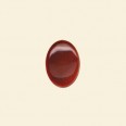 Carnelian Cabochon - 8mm x 6mm 