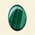 Malachite Cabochon - 25mm x 18mm 