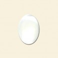 Mother of Pearl Flat Backed Cabochon - 14mm x 10mm 