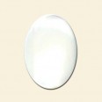 Mother of Pearl Flat Backed Cabochon - 25mm x 18mm 