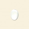 Mother of Pearl Flat Backed Cabochon - 8mm x 6mm 