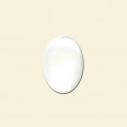 Mother of Pearl Flat Backed Cabochon - 10mm x 8mm 