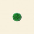 Green Coloured Abalone Shell Flat Backed Cabochon - 6mm Round 