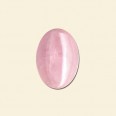 Rose Quartz Cabochon - 14mm x 10mm 