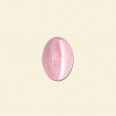 Rose Quartz Cabochon - 8mm x 6mm 